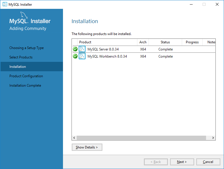 MySQL_installation