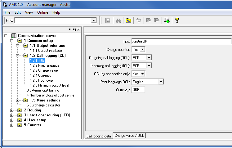 Astra PC5 Format