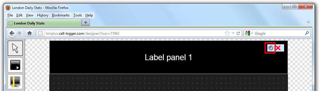 label properties