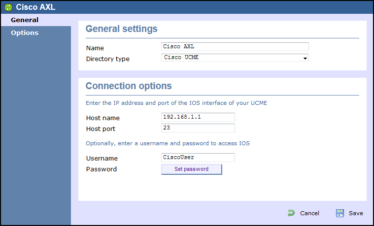 tim axl sync settings