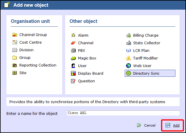 tim add axl sync