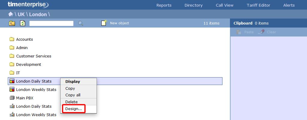 design display board