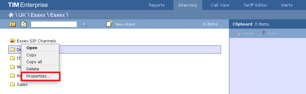 Division properties