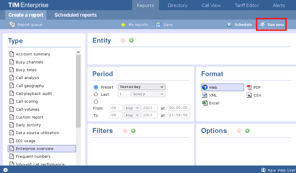 Enterprise Overview - Creating