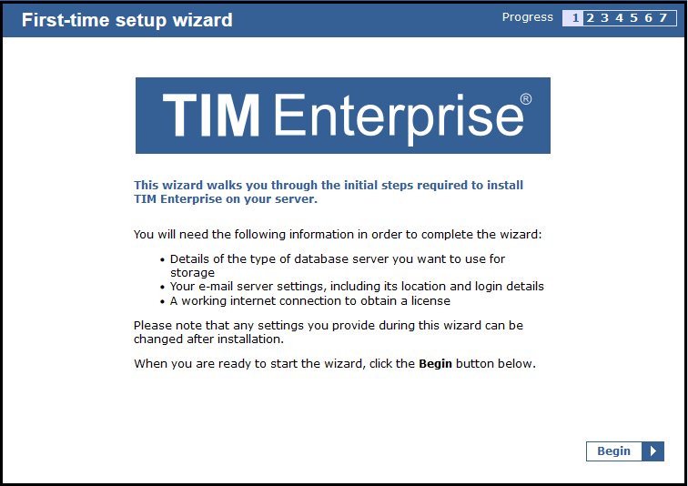 TIM Enterprise config 1