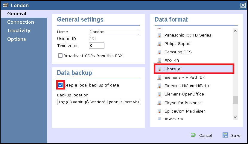 Shortel PBX