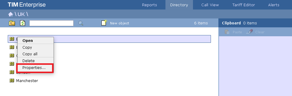 Site properties